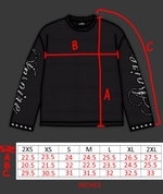 "VELITH" Black Long Sleeve